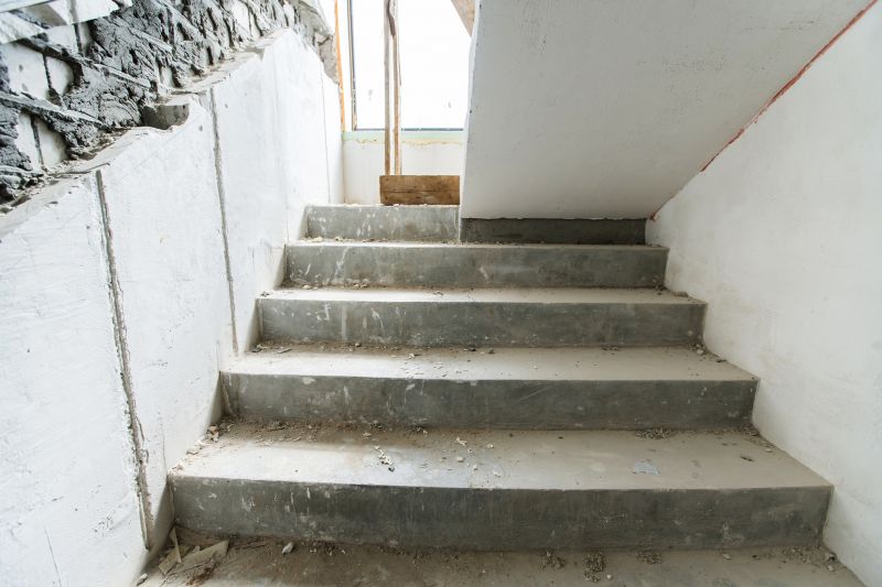 Cement Steps Construction