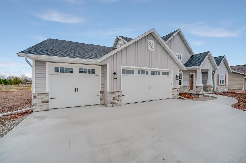 Residential Driveway Entrance