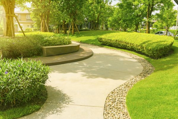 Cement Walkway Installation in Hamilton