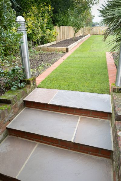 Backyard Steps Installation in Hamilton