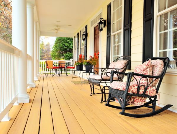 Front Porch Renovation in Hamilton