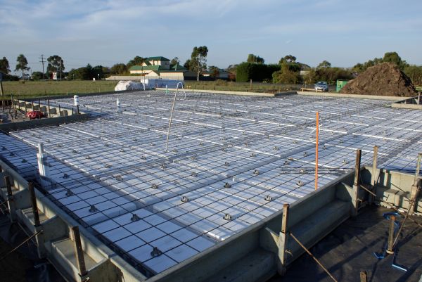 Barn Pad Construction in Hamilton